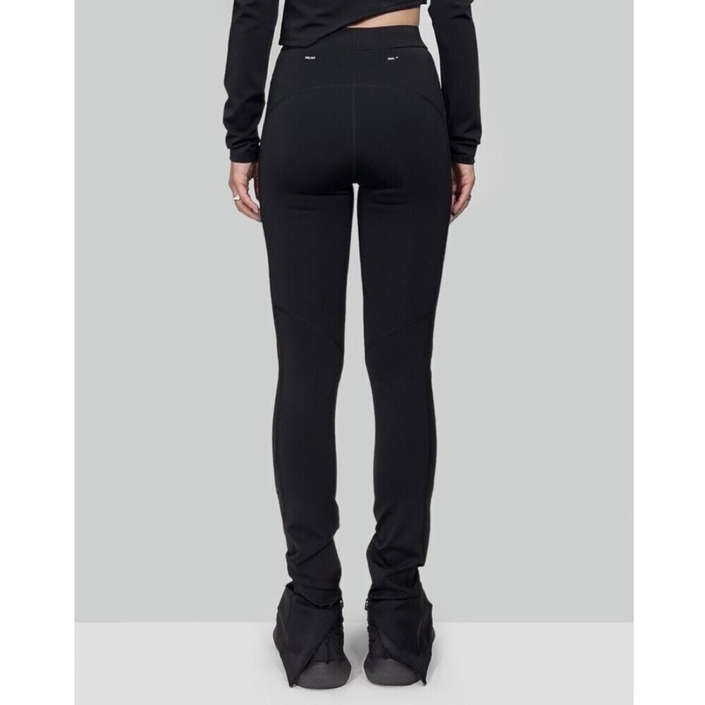 Nwt Heliot Emil Zip Leggings Black High Rise Sporty Athleisure Streetwear Medium — image 2 of 8
